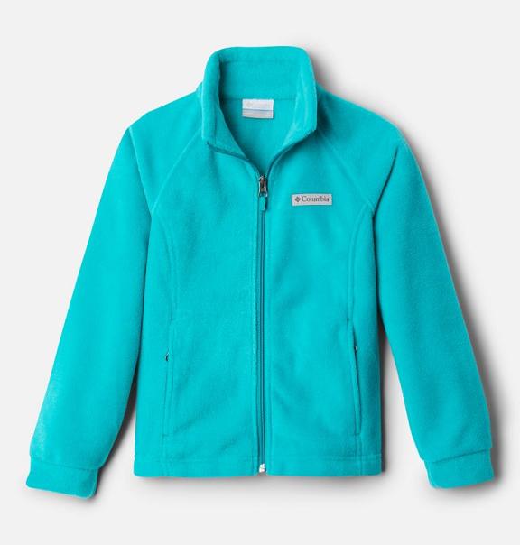 Columbia Benton Springs Fleece Jacket Blue For Girls NZ92468 New Zealand